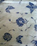 Jual Kain Batik Tulis Putih-Biru